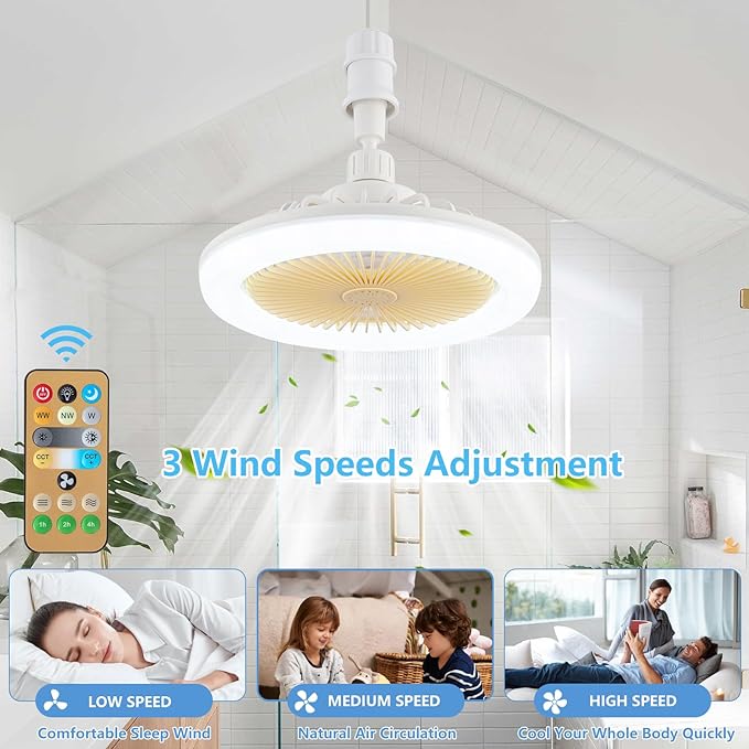 AeroGlow™ LED Fan Light