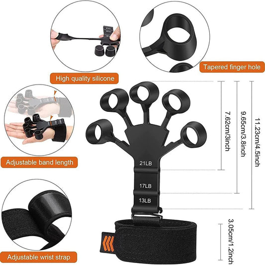 GripXtreme™ Metal-Hook Grip Strength Trainer