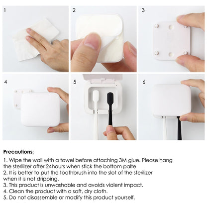 OralPure™ UV Toothbrush Sanitizer