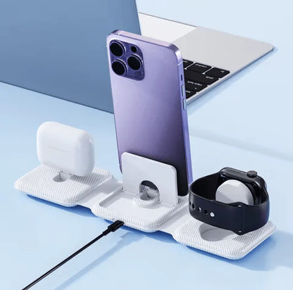 MagniFold™ – Foldable 3-in-1 Magnetic Wireless Charger
