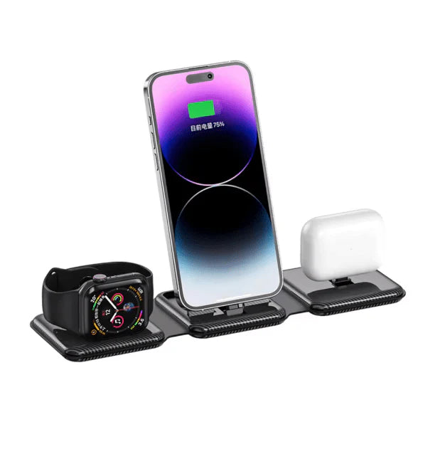 MagniFold™ – Foldable 3-in-1 Magnetic Wireless Charger