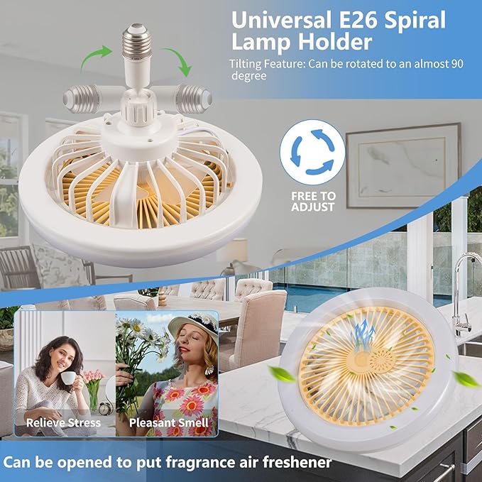 AeroGlow™ LED Fan Light