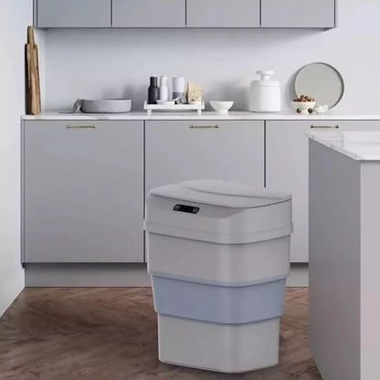 AutoBin™ Smart Sensor Folding Infrared Trash Can
