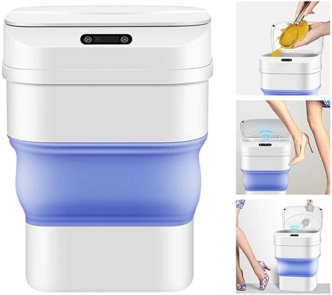 AutoBin™ Smart Sensor Folding Infrared Trash Can